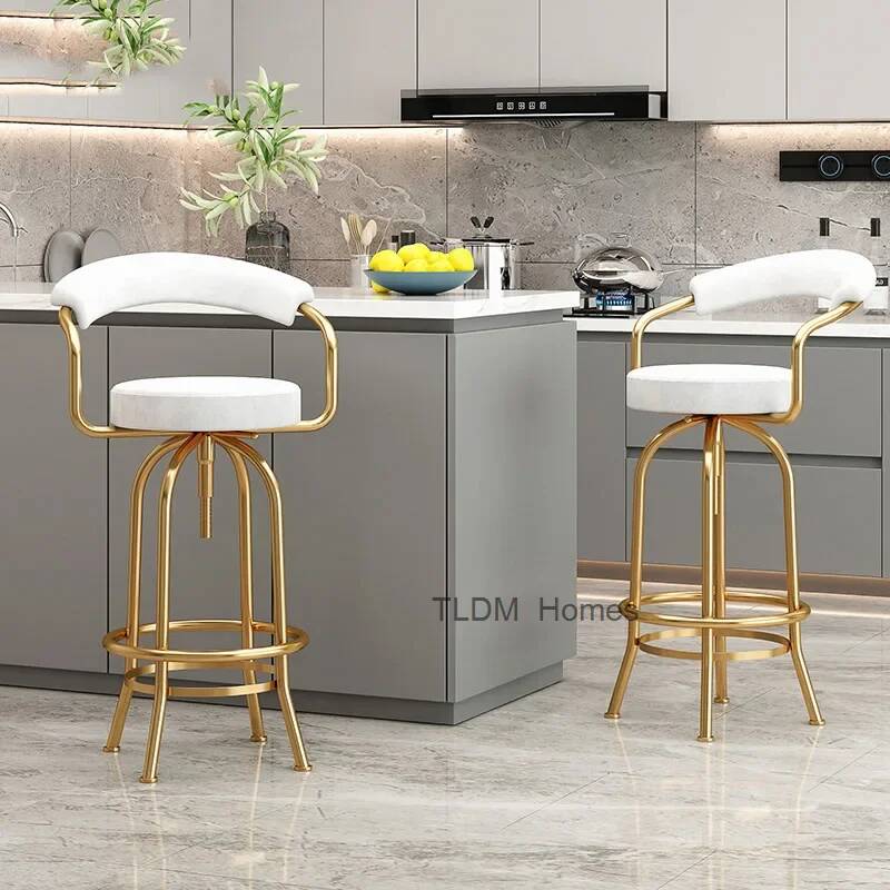 Commercial Kitchen Design - Taburete de Cocina de Estilo Mid-Century,