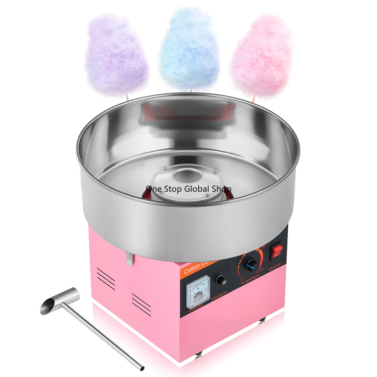 Candy Floss Machine Commercial - Máquina de Algodón de Azúcar Comercial