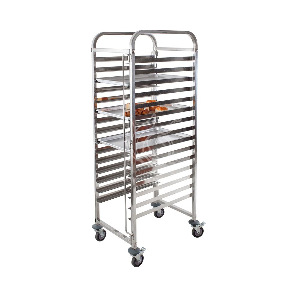 Commercial Kitchen Design - Carrito de Acero Inoxidable de 15