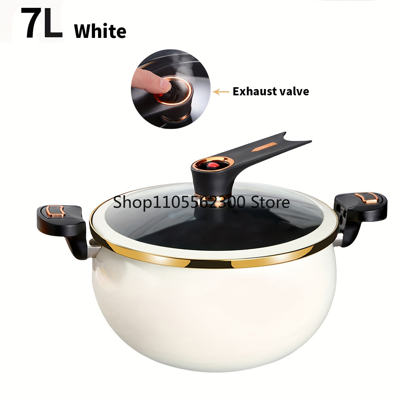 Soup Kettle Warmer - Olla Antiadherente Multifuncional de 7L de