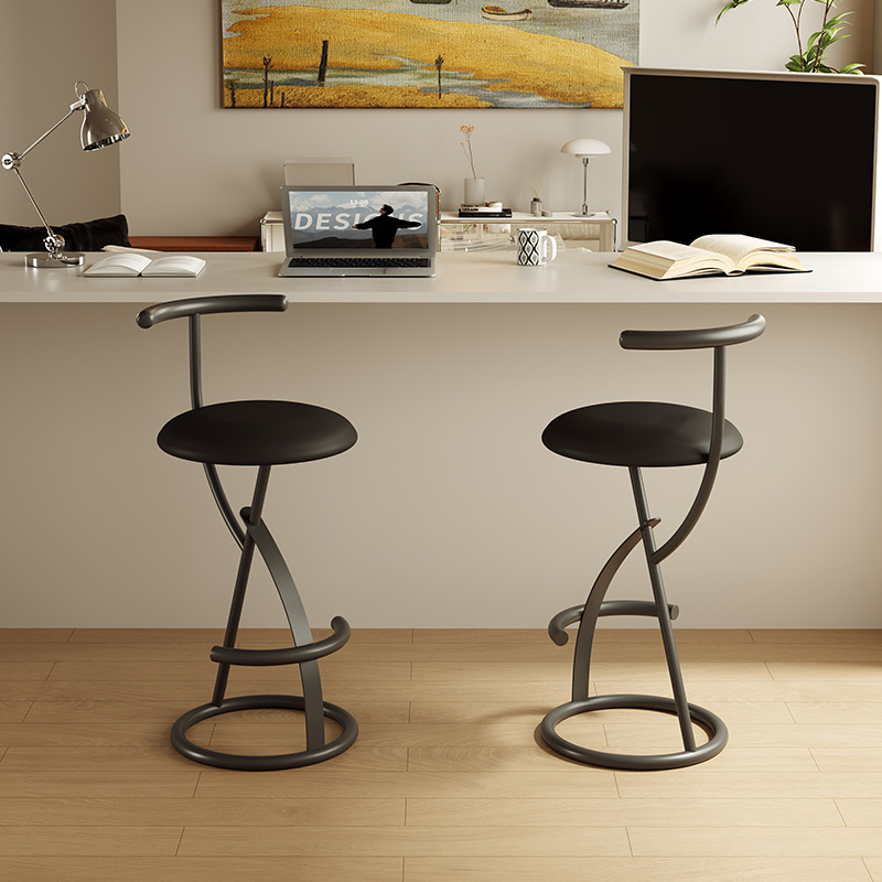 Commercial Kitchen Design - Taburete de Bar moderno nórdico con