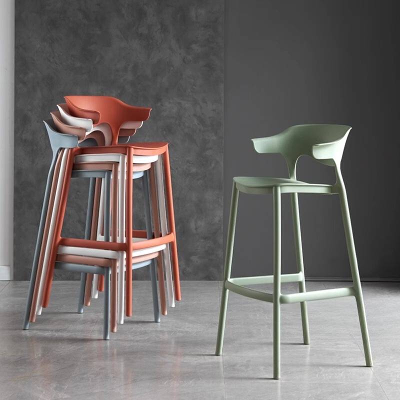Commercial Kitchen Design - Taburete De Bar De diseño verde,