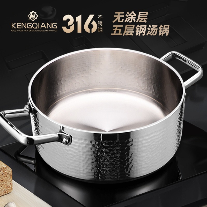 Soup Kettle Warmer - Olla de Acero Inoxidable 316 para