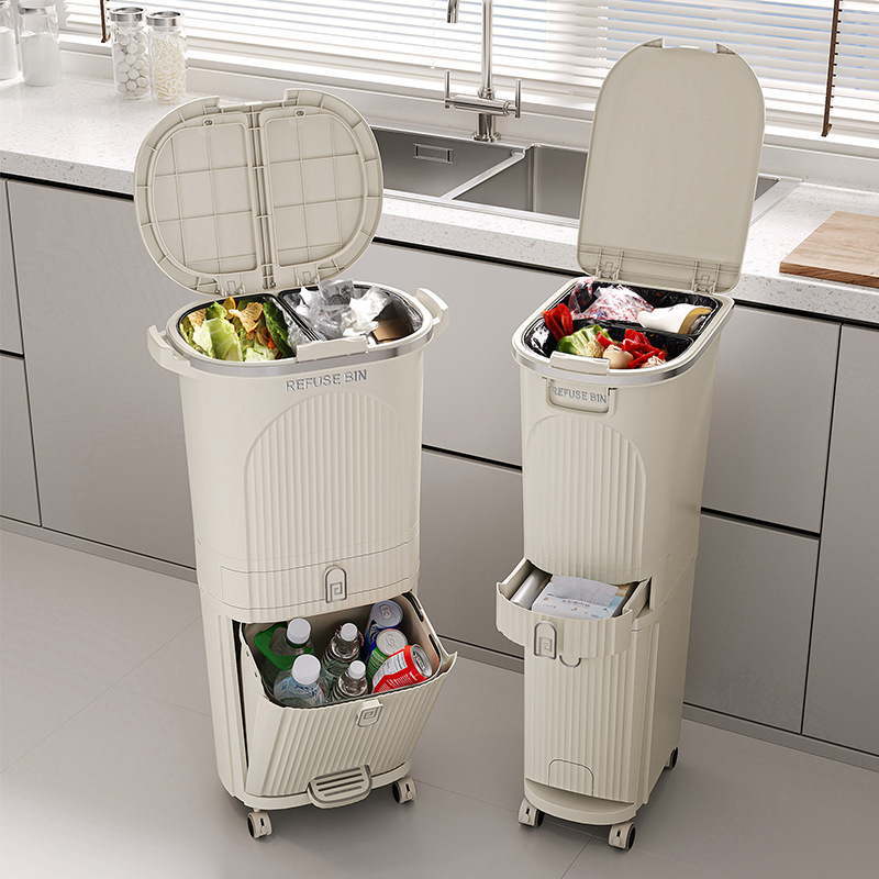 Commercial Kitchen Trash Can - ‌ Contenedor de cocina con pedal