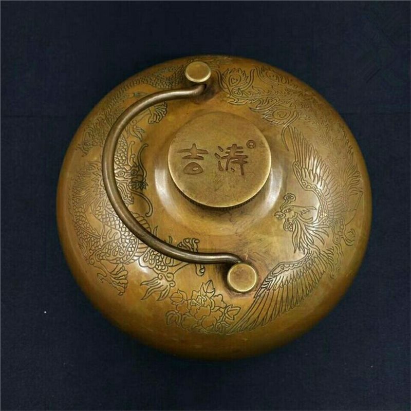 Soup Kettle Warmer - Calentador de Manos de Latón con