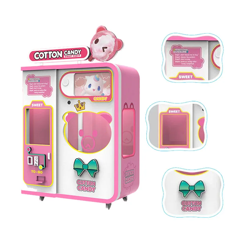 Candy Floss Machine Commercial - Máquina expendedora de hilo de azúcar
