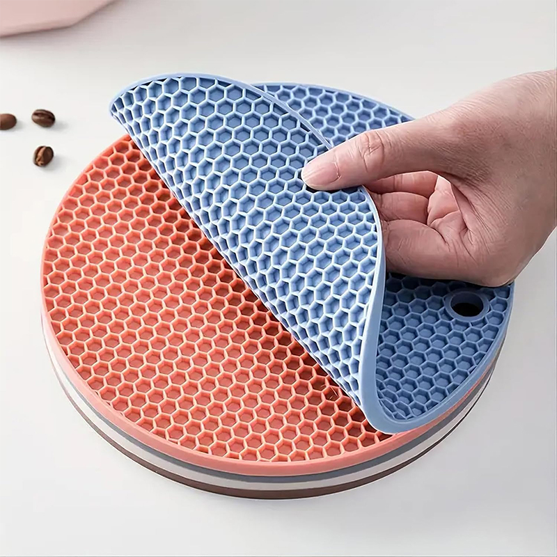Commercial Kitchen Prep Table - Juego de 2/4 Posavasos Redondos de