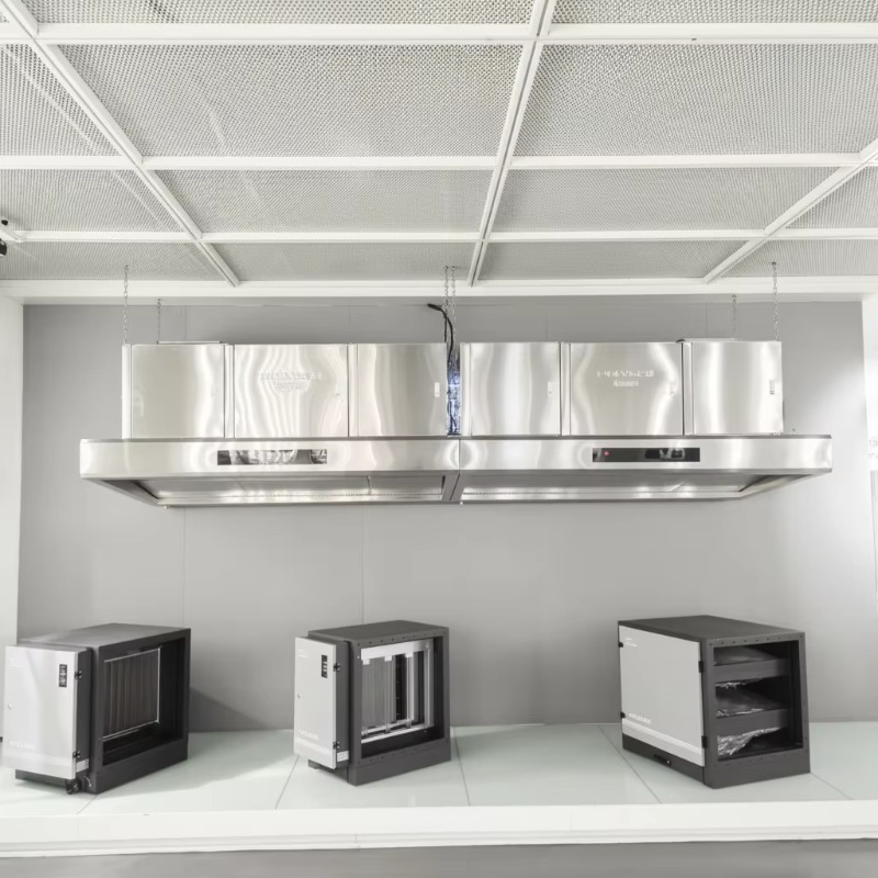 Commercial Exhaust Hood - Campana Extractora Comercial Personalizable de Acero