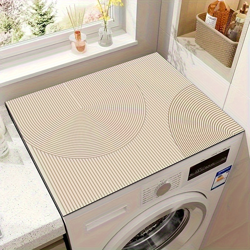 Commercial Kitchen Prep Table - VIKAMA Alfombrilla Protectora Minimalista para Lavadora,