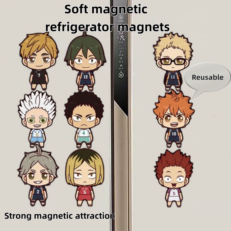 Commercial Kitchen Setup - Haikyuu!! Más Vendido Pegatinas Magnéticas Creativas