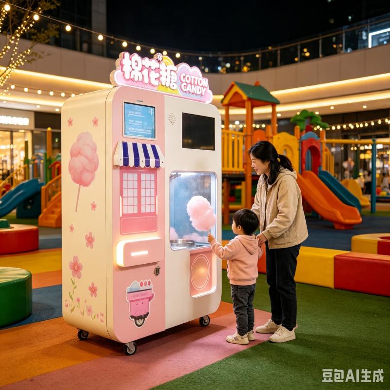 Candy Floss Machine Commercial - Máquina expendedora de algodón de azúcar