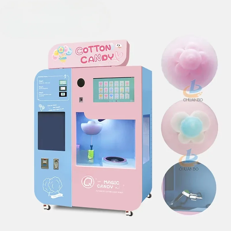 Máquina Expendedora de Algodón - Candy Floss Machine Commercial reseña y precio