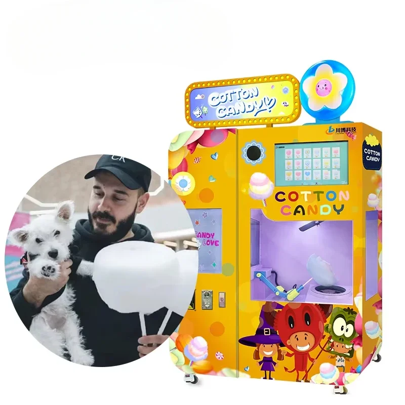 Máquina Expendedora de Algodón - Candy Floss Machine Commercial reseña y precio