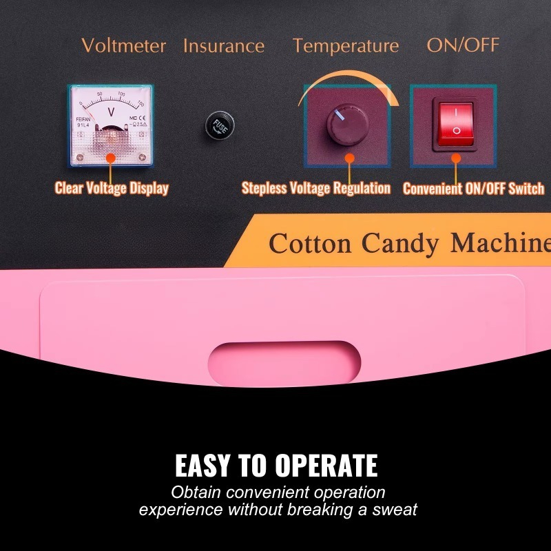 Máquina Comercial para Hacer A - Candy Floss Machine Commercial reseña y precio