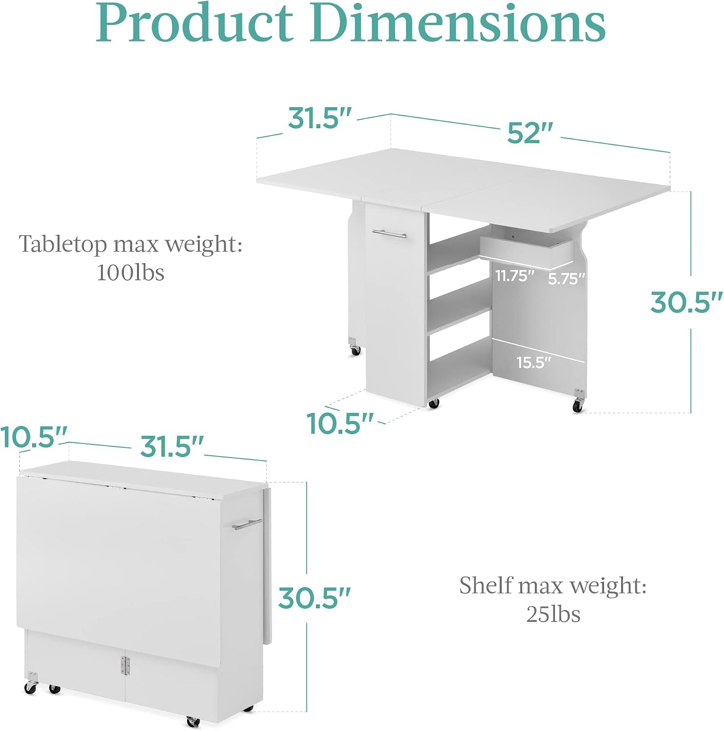 Mesa de comedor plegable, escr - Commercial Kitchen Prep Table reseña y precio