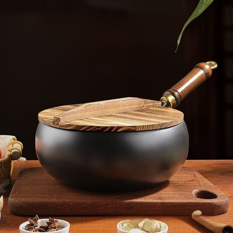 Olla de hierro fundido sin rec - Soup Kettle Warmer reseña y precio