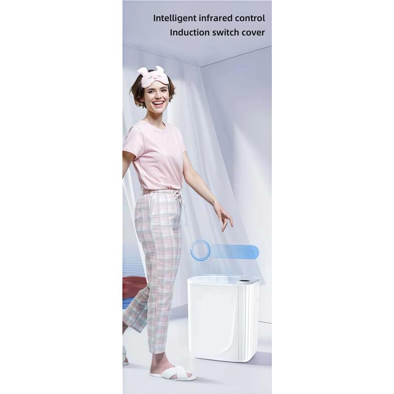 Cubo de Basura Inteligente con - Commercial Kitchen Trash Can reseña y precio