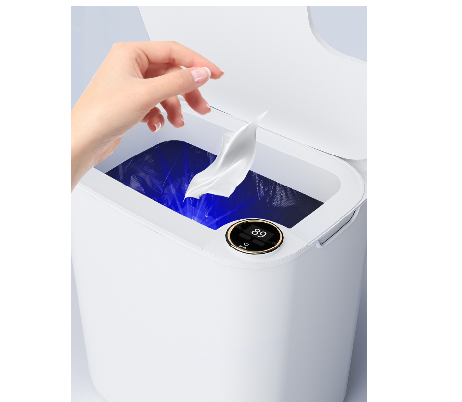 Cubo de Basura Inteligente con - Commercial Kitchen Trash Can reseña y precio