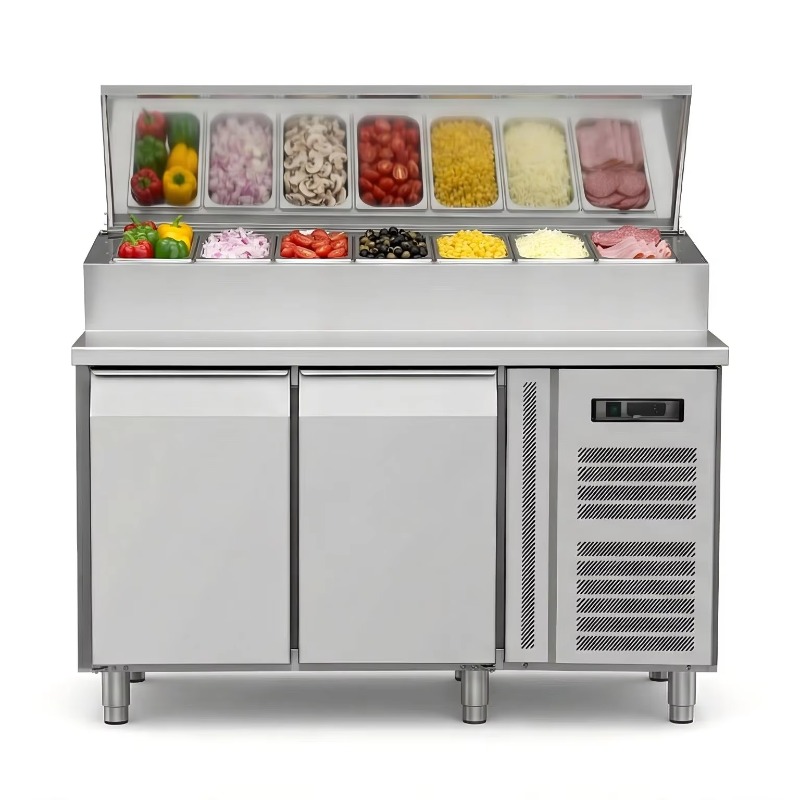 Refrigerador de mostrador OEM  - Commercial Kitchen Prep Table reseña y precio
