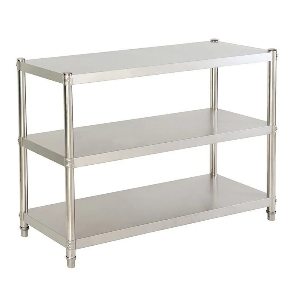 Mesa de Trabajo Resistente de  - Commercial Kitchen Prep Table With Storage reseña y precio