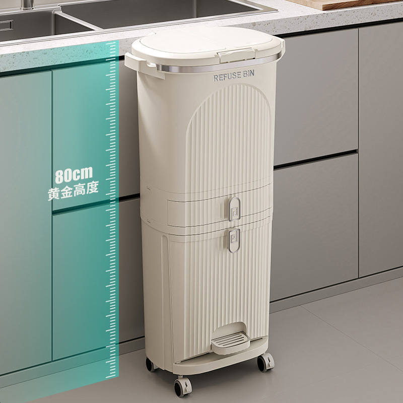 ‌ Contenedor de cocina con ped - Commercial Kitchen Trash Can reseña y precio