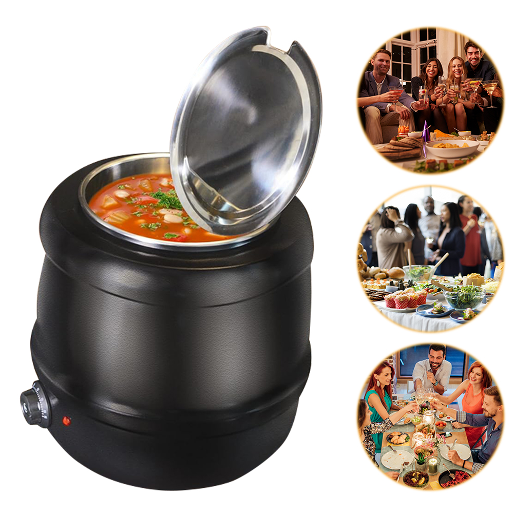Olla para Sopa de 10L con Tapa - Soup Kettle Warmer reseña y precio
