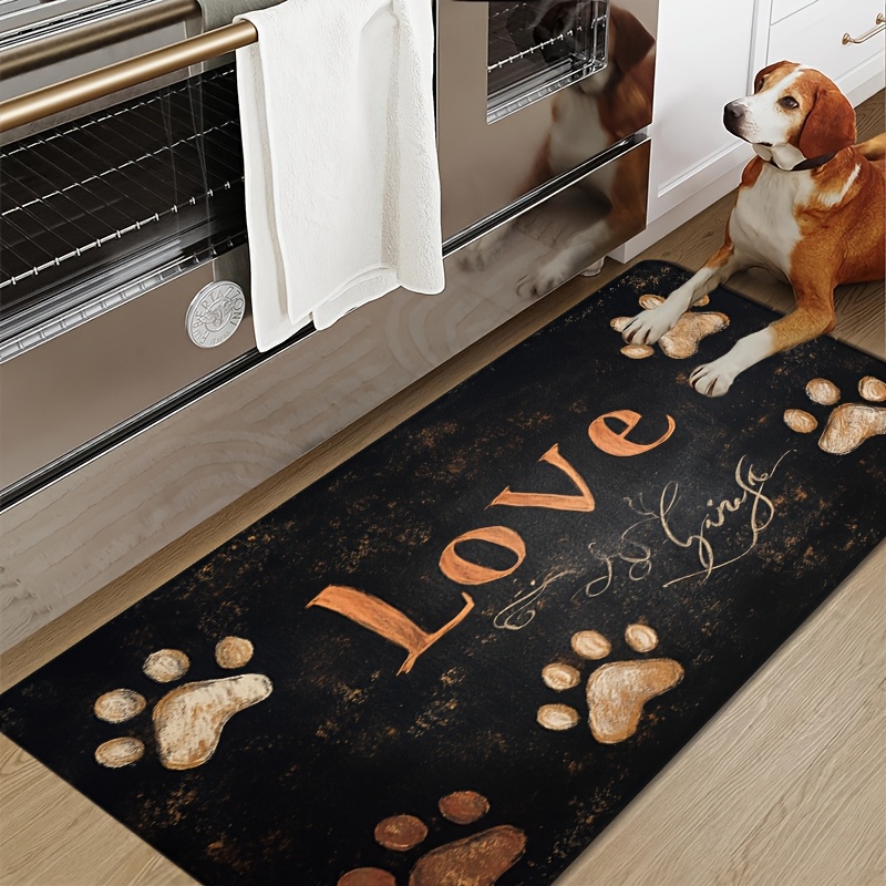 Alfombra de cocina con estampa - Commercial Kitchen Design reseña y precio