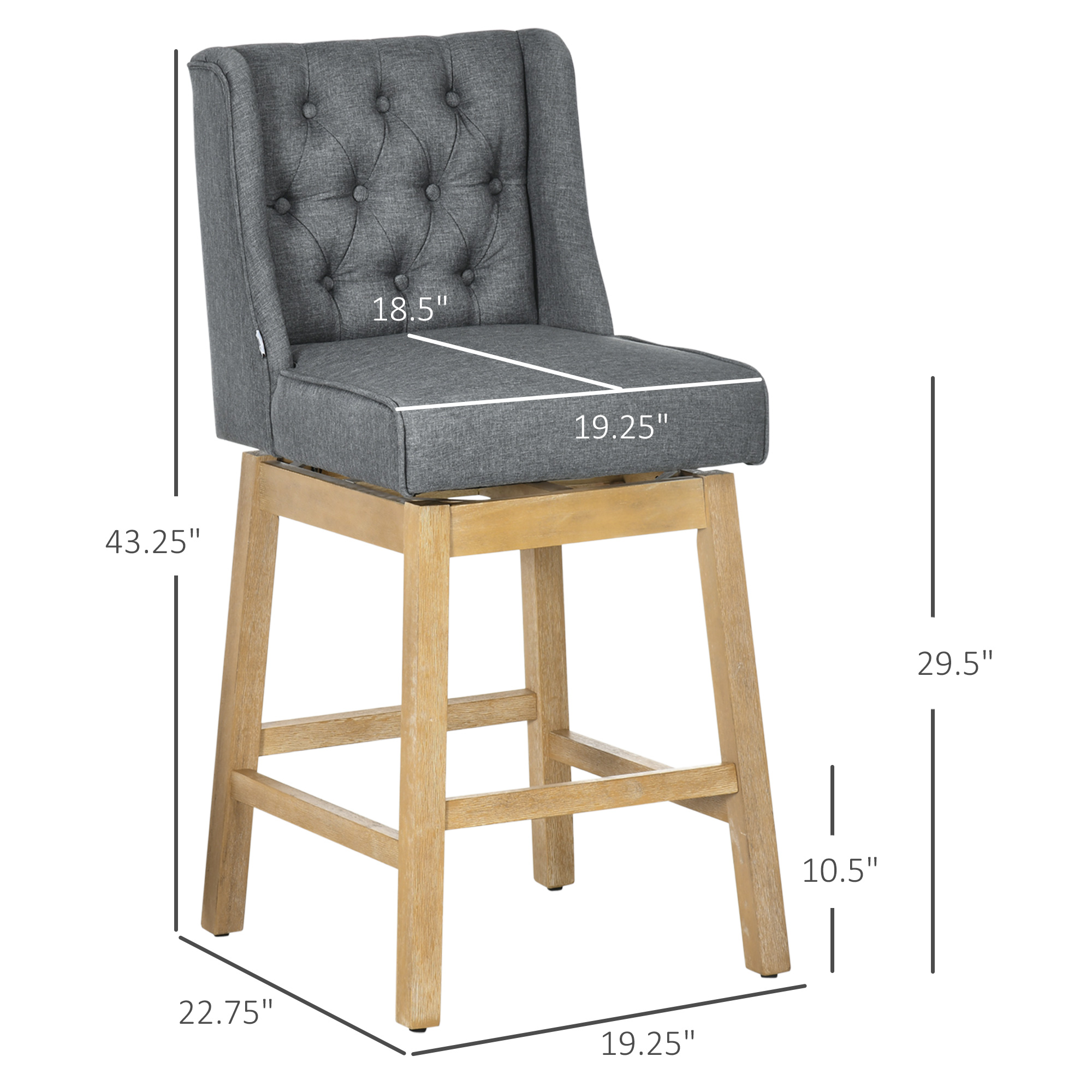 Juego de 2 Taburetes de Bar HO - Commercial Kitchen Design reseña y precio