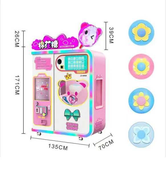 Máquina expendedora de hilo de - Candy Floss Machine Commercial reseña y precio