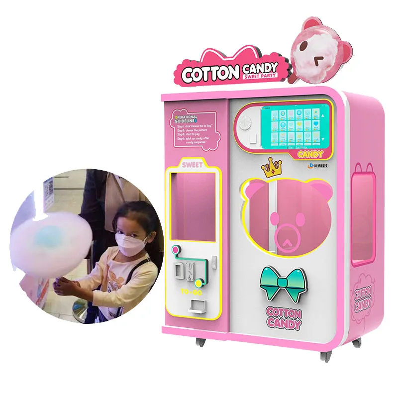 Máquina expendedora de hilo de - Candy Floss Machine Commercial reseña y precio