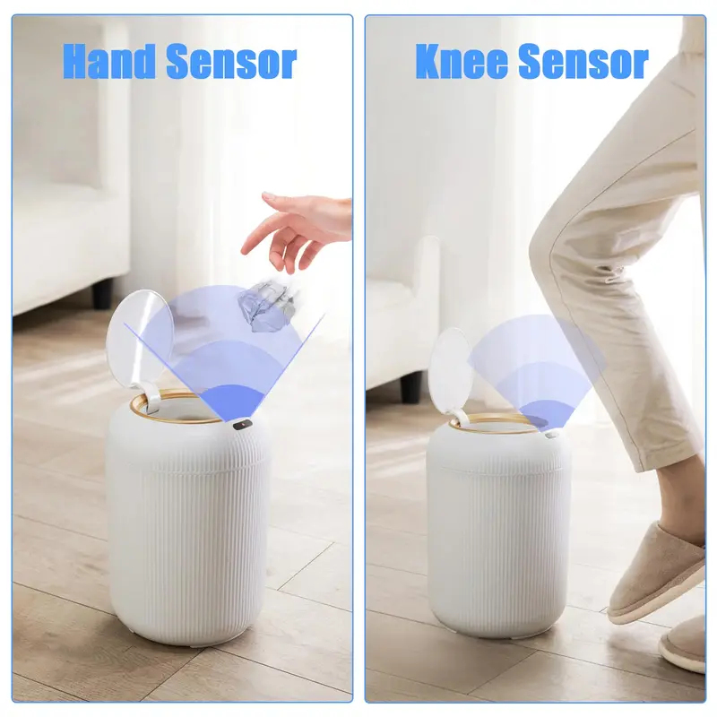 Cubo de Basura Automático con  - Commercial Kitchen Trash Can reseña y precio