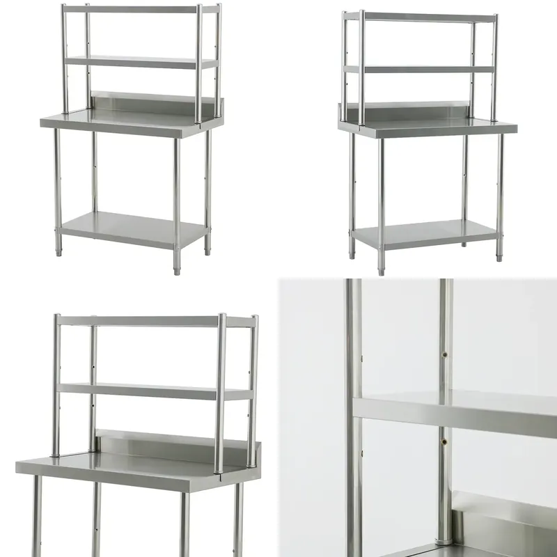 Mesa de Preparación de Acero I - Commercial Kitchen Prep Table reseña y precio