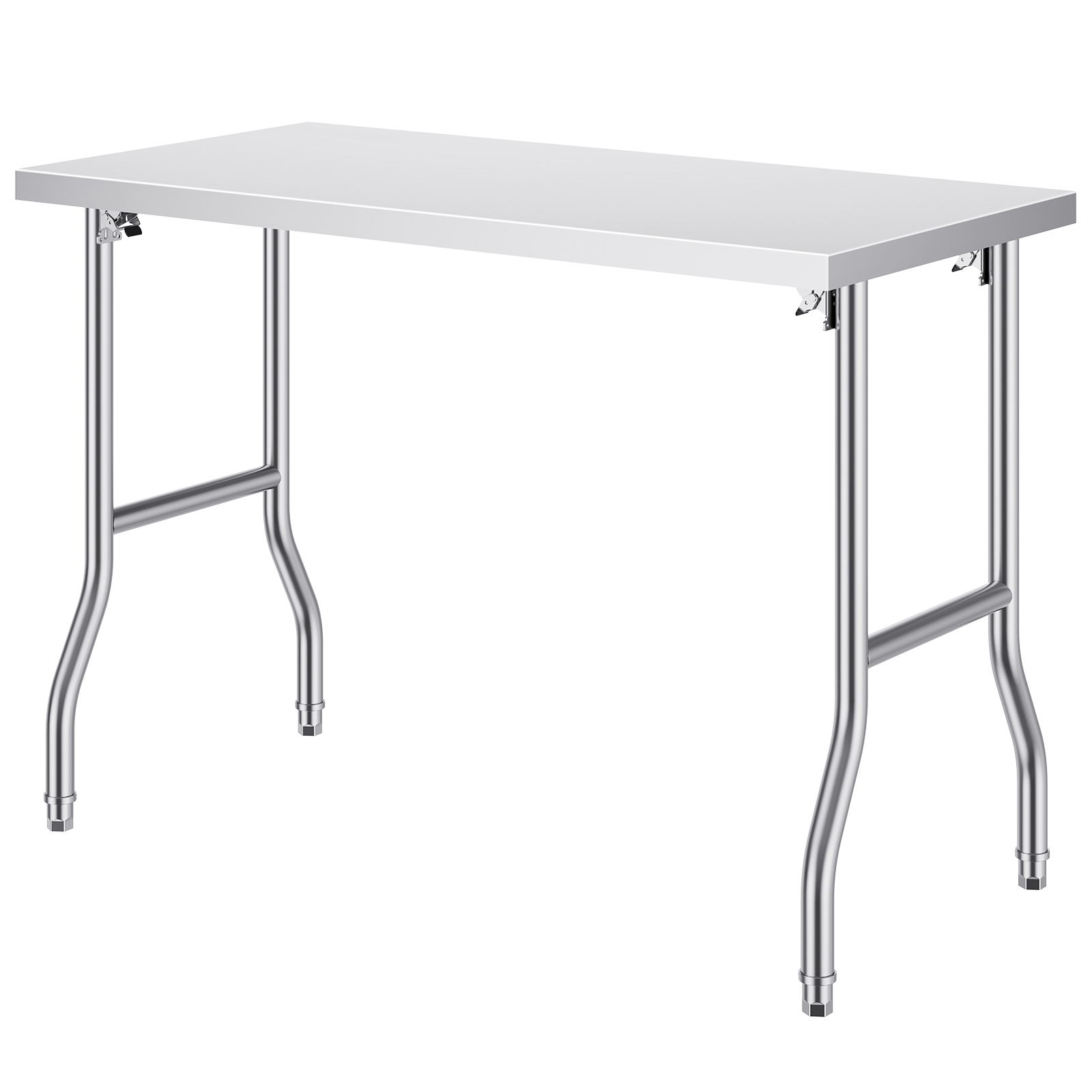Mesas de preparación de trabaj - Commercial Kitchen Prep Table With Storage reseña y precio