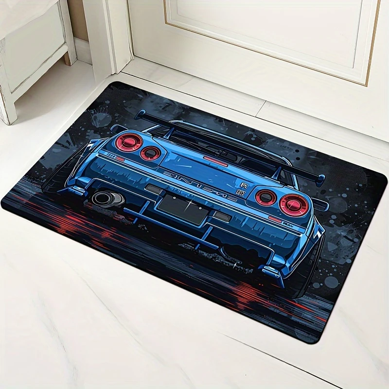 Felpudo con diseño de coche de - Commercial Kitchen Design reseña y precio