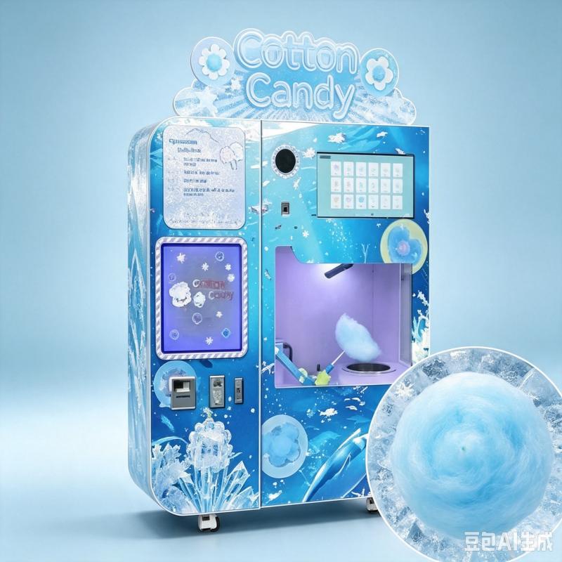 Máquina expendedora de algodón - Candy Floss Machine Commercial reseña y precio