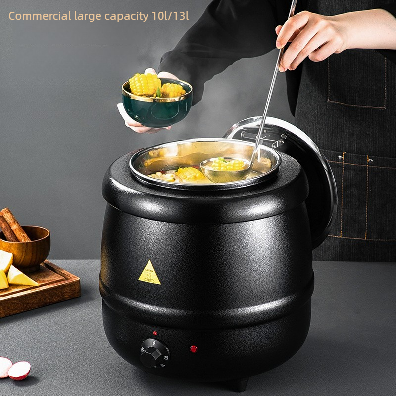 Calentador de Sopa Eléctrico d - Soup Kettle Warmer reseña y precio