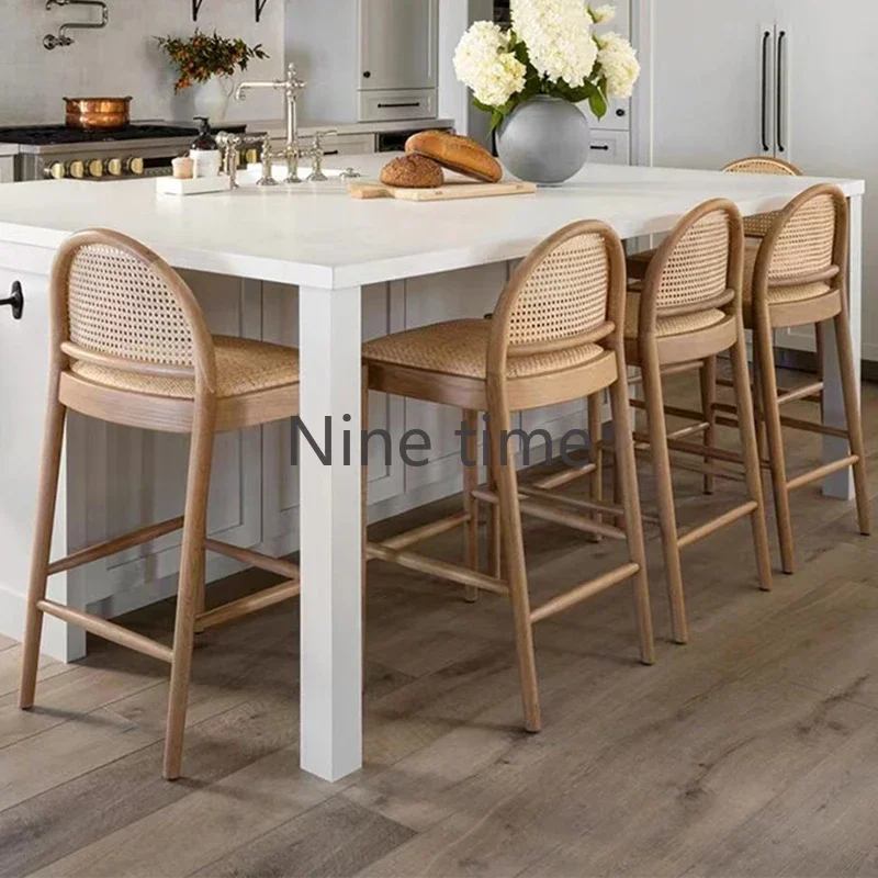 Silla de Bar de Madera Maciza  - Commercial Kitchen Design reseña y precio
