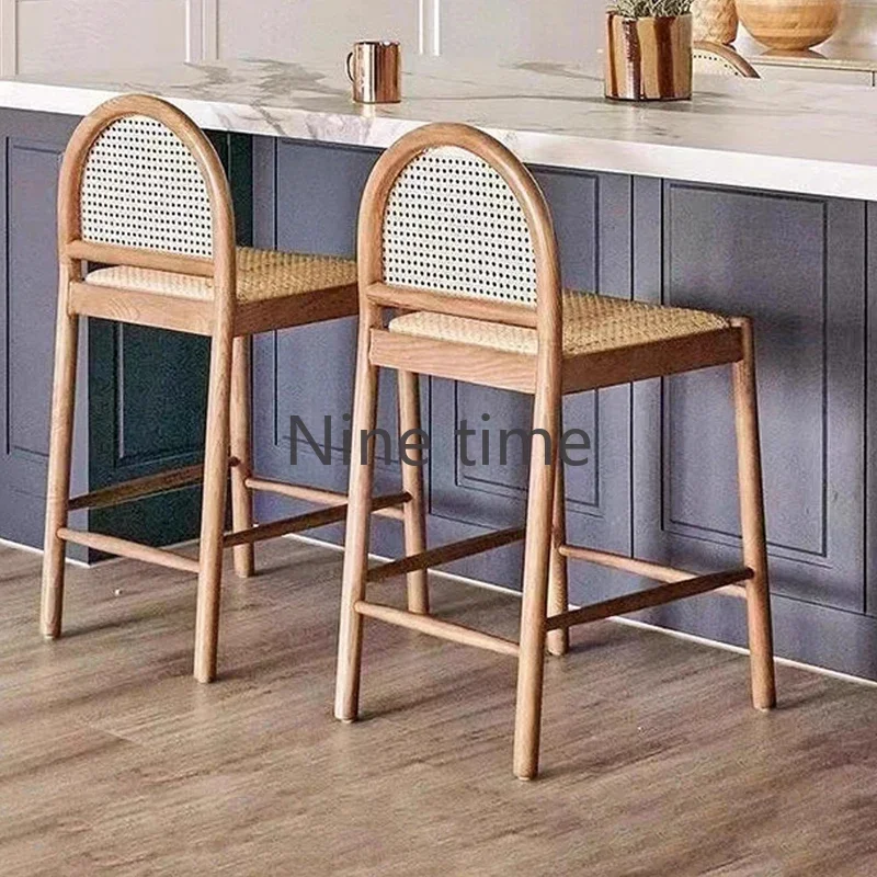 Silla de Bar de Madera Maciza  - Commercial Kitchen Design reseña y precio